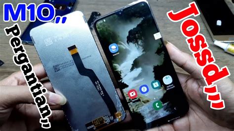 Ganti Lcd Touchscreen Samsung M Sm M G Ds Jossd Youtube