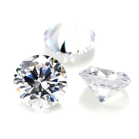 1 CT Natural White Diamond 5 Mm 2 Pcs Round Cut VVS1 D Grade Certified