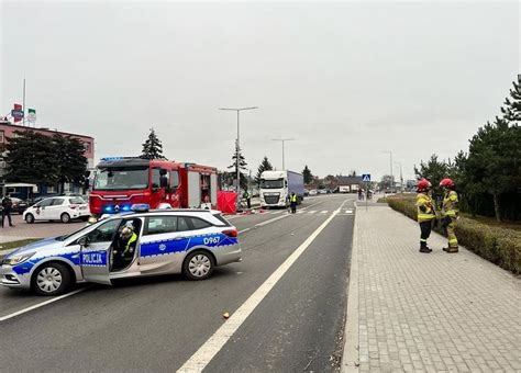 ŁUKÓW Region Poranny wypadek w Łukowie Nie żyje 67 letnia rowerzystka