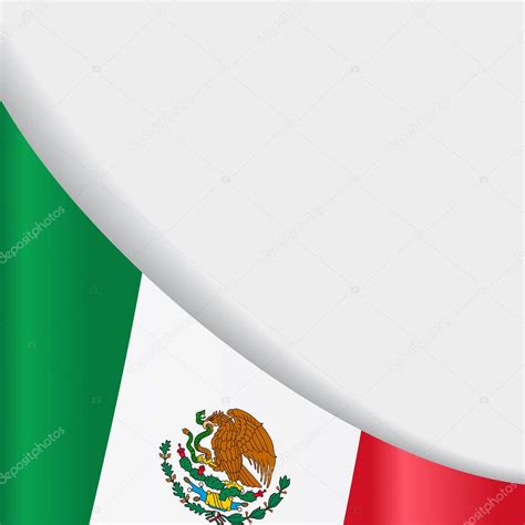 Fondo De Bandera Mexicana Ilustraci N Vectorial