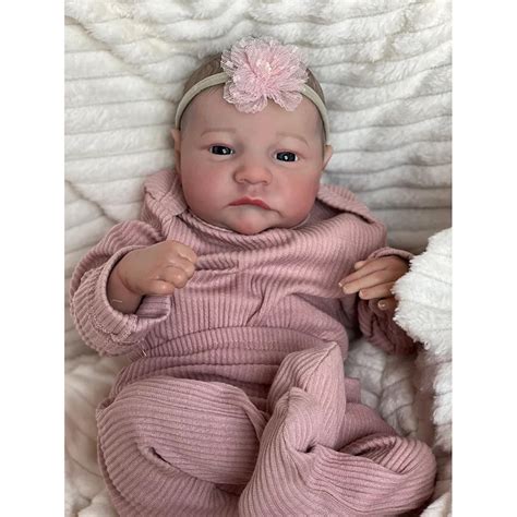 Awake Reborn Baby Doll Already Painted Finish Reby Newborn Baby