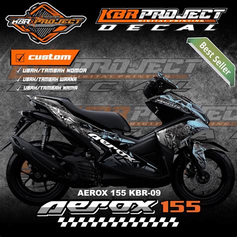 Decal Sticker Full Body Aerox 155 Old Lis Variation Of Yamaha