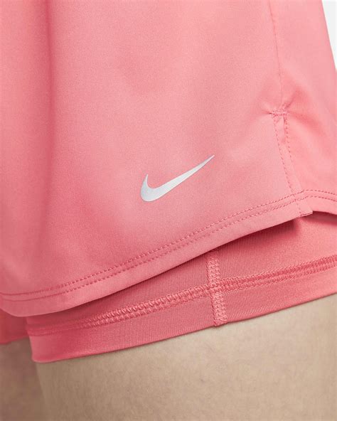 Nike One Women S Dri FIT Mid Rise 8cm Approx 2 In 1 Shorts Nike CA