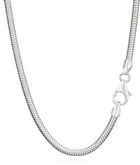 Sterling Zilveren Slangenketting 240 Mm Echte 925 Zilveren Ketting