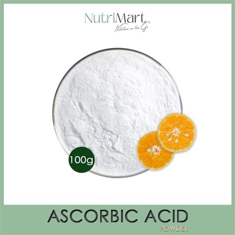 Nutrimart L Ascorbic Acid Vitamin C Powder Anti Oxidant Supplement