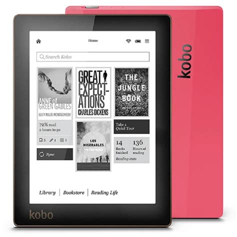 Kobo Aura e book e ink 6 inch 1024x758 Built in Front Light e Book ...