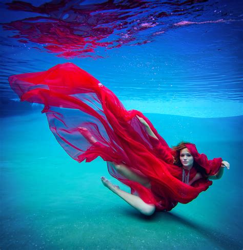 Flowy Dress Underwater Underwater Photography Underwater Model