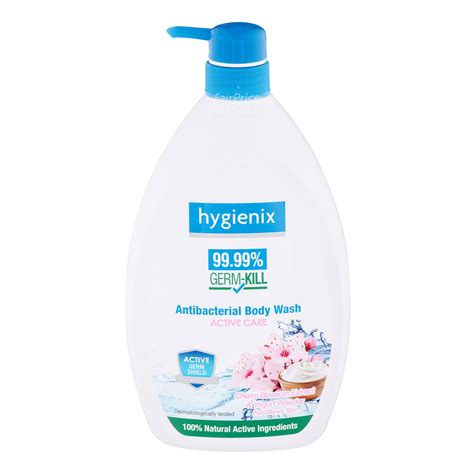 Hygienix Anti Bacterial Body Wash Active Wash Ntuc Fairprice