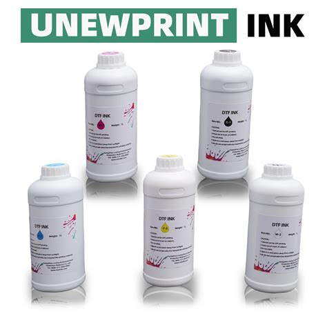 Unewprint Dtf Ink Good Whiteness Support OEM China Dtf Film Printer