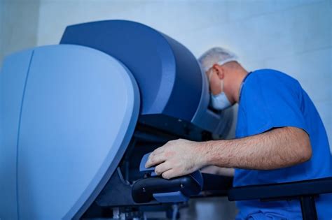 Premium Photo Surgical Room In Hospital With Robotic Technology Equipment