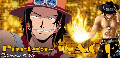 Portgas D Ace By Onepiecesrinex3 On Deviantart