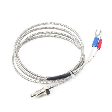 Jual K Type Thermocouple 0 400C Derajat Degree Panjang Kabel 2M 2 Meter