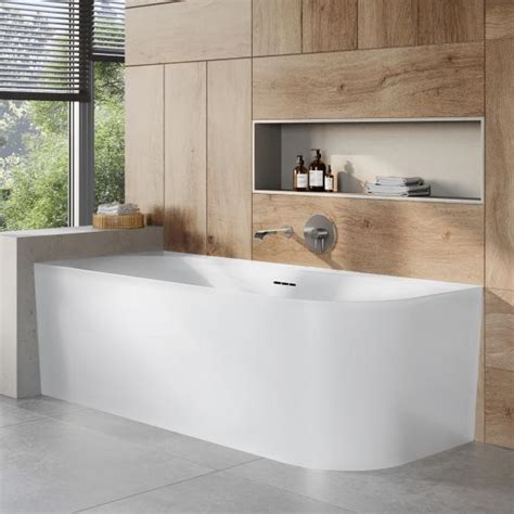 Villeroy Boch Embrace Eck Badewanne Mit Verkleidung Stone White