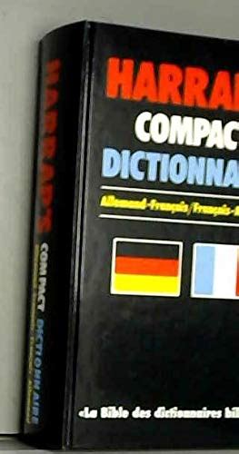 Harraps Compact Dictionnaire Allemand Francais By MATTUTAT HEINRICH DR