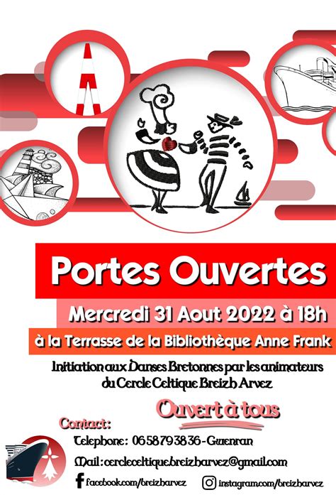 Portes Ouvertes Du Cercle Celtique Breizh Arvez Initiations Aux