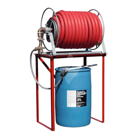 Foam Station 150Ft Hose Reel Rack Fire Systems Products Wholesale