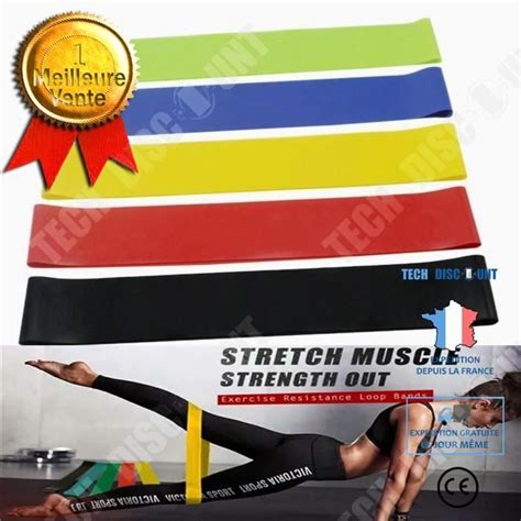 Td Pack De Bandes De R Sistance Anti Frottement Paisse Fitness