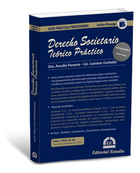 Guía Práctica Profesional Derecho Societario ediciones dyd