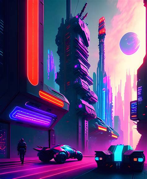 Blade runner City concept with neon lights by Cjb1981 on DeviantArt