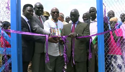 Unmiss Quick Impact Project Handover Ceremony Of A Solar Powered Water