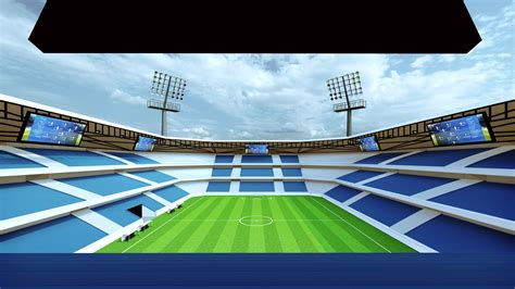 Football Soccer Stadium Pbr Low Poly 3d Model 59 Unknown Max