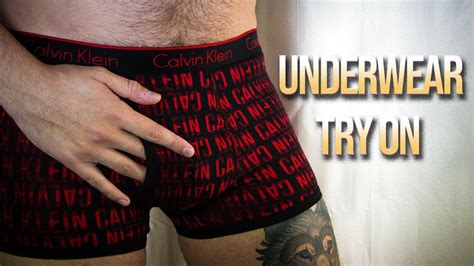 Calvin Klein Fave Reds Mens Underwear Try On Youtube