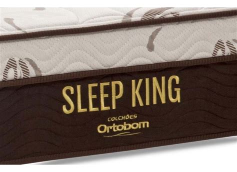 Colchão King Size Ortobom - Colchão King Size Molas Ensacadas/Pocket Ortobom Sleep King 186 x 30 x ...
