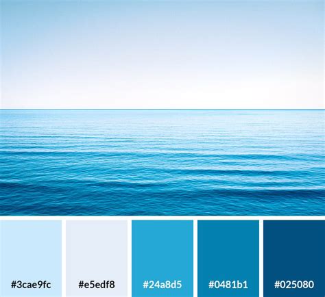 Beach Color Palettes Coastal Color Schemes With Hex Codes Telegraph