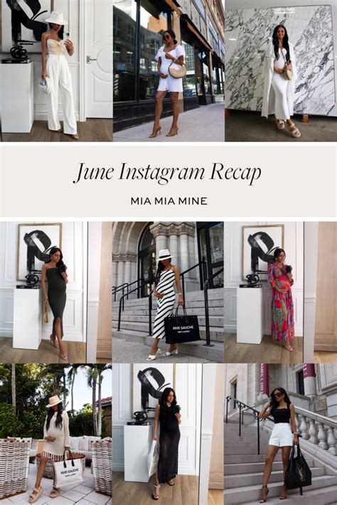 June Instagram Recap Mia Mia Mine