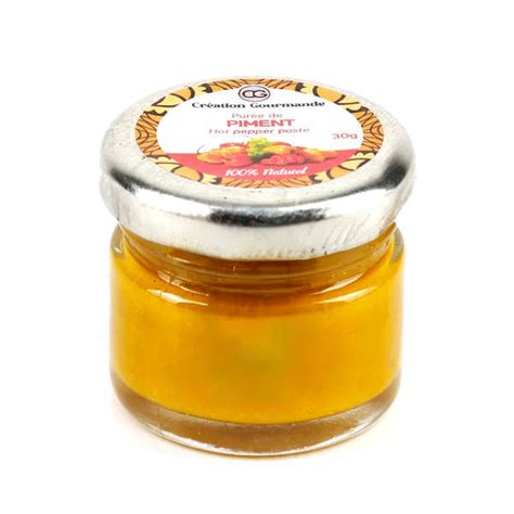 Mini purée de piment jaune extra forte Seneafood