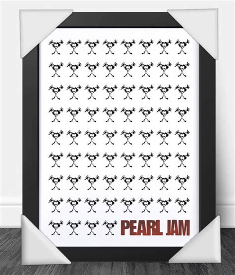 Quadro Decorativo A4 Banda Pearl Jam Elo7 Produtos Especiais