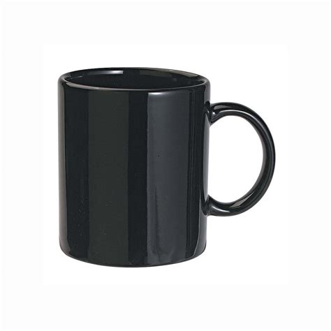 Black Ceramic Mug 325ml Printnt Corporate T Singapore