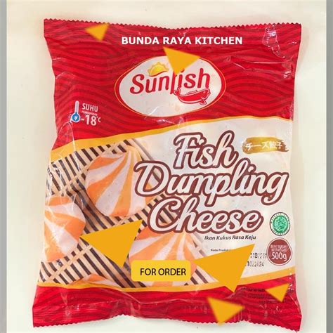 Jual Premium SUNFISH Bakso Ikan Isi Keju Dumpling Cheese 500gr