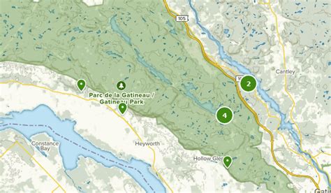 Gatineau Park Trail Map