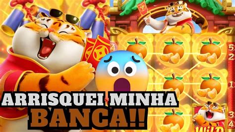 ARRISQUEI A MINHA BANCA NO FORTUNE TIGER YouTube