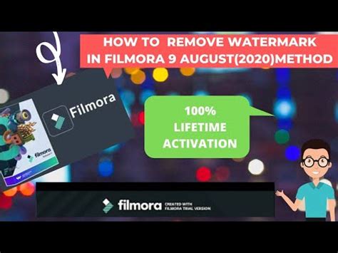 How To Remove Watermark In Filmora August Method Activate