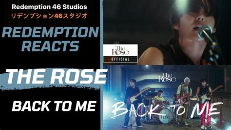 The Rose 더로즈 Back To Me Official Video Redemption Reacts Youtube