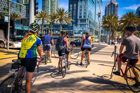 Join The San Diego Bike Coalition As They Ride Their Way To A Bike Exhibit