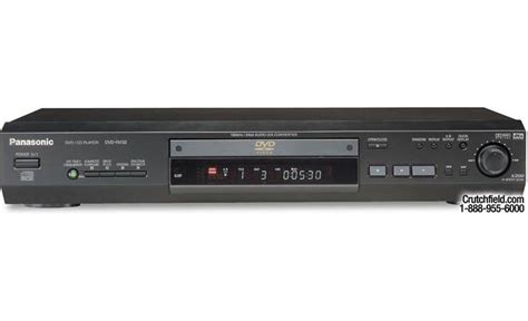 Panasonic DVD RV32 Black DVD CD Player At Crutchfield