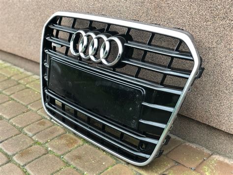 Grill Atrapa Audi A C Quattro Pdc G Grudzi Dz Kup Teraz