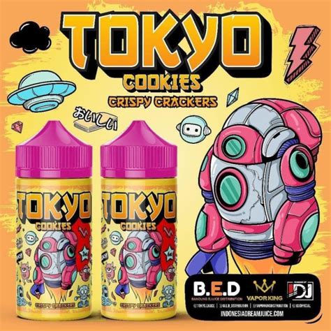 Jual Liquids Tokyo Cookies Crispy Crackers Ml By B E D Shopee