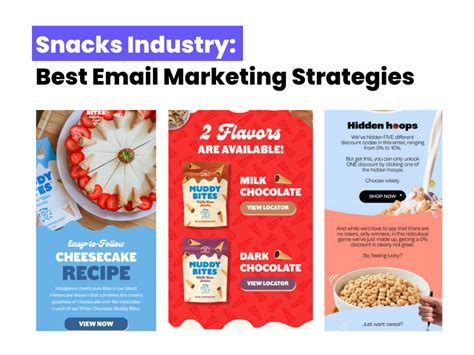 Snacks Industry Best Email Marketing Strategies Marketing