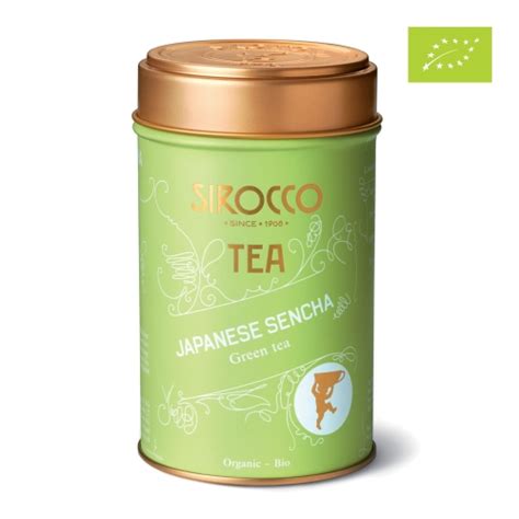 Japanese Sencha liściasta zielona herbata organiczna bio Sirocco