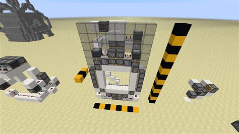 13x8x3 wide 4x4 piston door with one side completely flat (seamless) : r/redstone