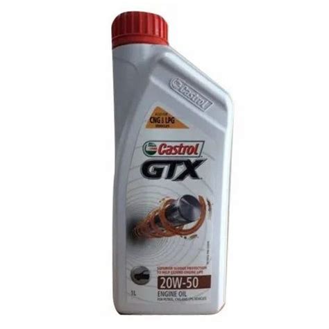 Castrol GTX 20W50 Engine Oil Unit Pack Size Bottle Of 1 Litre At Rs