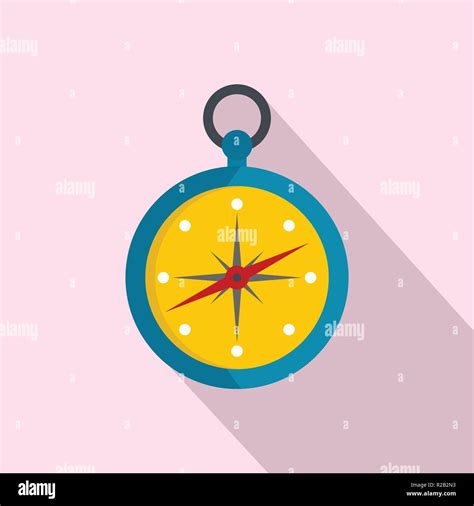 Compass Icon Flat Illustration Of Compass Vector Icon For Web Design Stock Vector Image And Art