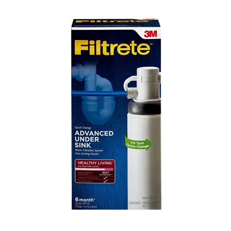 3m Filtrete Under Sink Advanced Water Filtration System