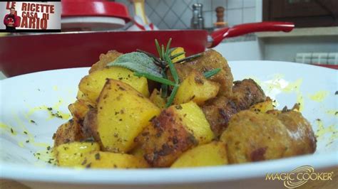 Salsicce Con Patate E Curcuma Preparate Da Dario Con Magic Cooker