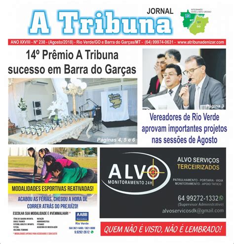 Jornal A Tribuna edição 238 Jornal A Tribuna Jornal mais completo