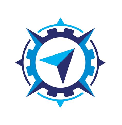 blue compass logo png transparent - Clipart World